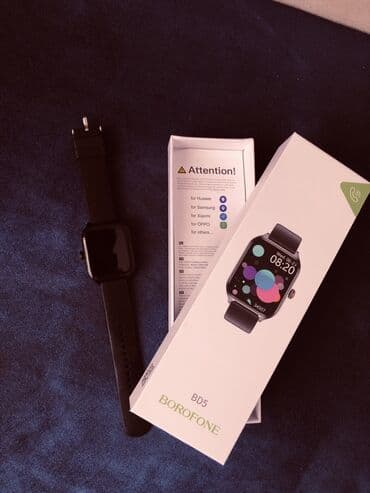 oppo a31: Smart saat, Borofone, Sensor ekran, rəng - Qara — 2