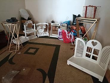 tork: Dekorativ tədbir aksesuarları dəsti - Qızılı rəngli metal stendlər — 3