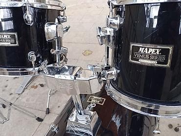 İncəsənət və kolleksiyalar: MAPEX Venus Series tam zərb alətləri dəsti Komplekt: - Bas baraban — 9