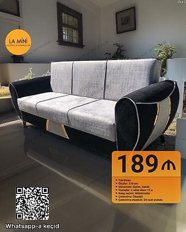 Divan, Açılan, Bazalı, Parça, Ödənişli çatdırılma