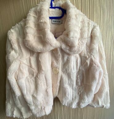 женские шлепанцы с мехом: Süni kürkdən hazırlanmış qısa model kürk — 1