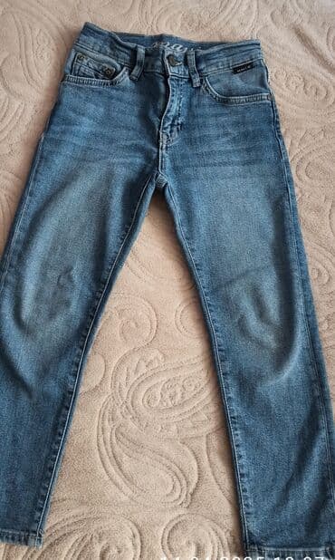 детские джинсы узкачи: Cins şalvar, Oğlan üçün, 5 - 6 yaş — 1