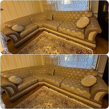 Künc divan satilir 300 azn.Yeniden secilmir.Unvan 7 mkr.acilir+baza