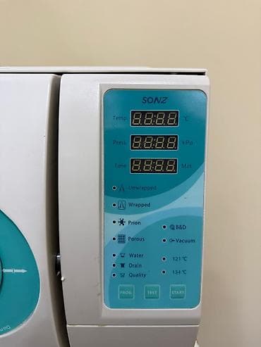 Sonz markalı buxarlı sterilizator (avtoklav) - Tibbi alətlərin — 3