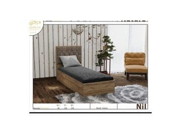 tek neferlik yataq işlənmiş: Yeni, Təknəfərlik çarpayı, Matras ilə, Türkiyə — 1