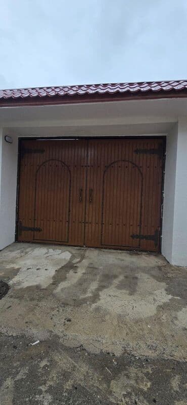 darvaza işdənmiş: Metall qapı – ikiqanadlı - Material: tam metal konstruksiya, şaquli — 2