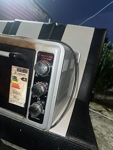plite: HARLEM Sole elektrik mini-soba - Həcm: 36 litr - Güc: 1500 W - — 3