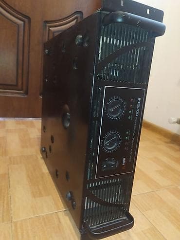 su qizdirici tokla: Inter-M H3200 Professional Power Amplifier - 2 kanallı gücləndirici — 1