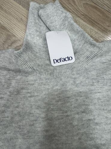 Corab və alt paltarı: Sviter, Defacto, 2XL, rəng - Boz — 2