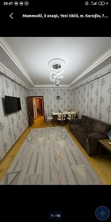 Xirdalan kiraye ev tam temirli eşyali Bina Evi Aileli Şexslere — 3