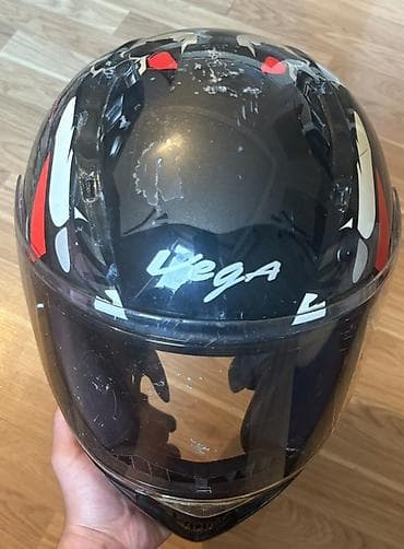 passat mator: Vega tam üz örtüklü motosiklet dəbilqəsi - Model: Vega Bolt (DOT/ISI — 2