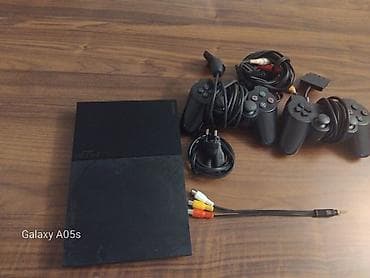 klass tarifleri: Sony PlayStation 2 Slim (PS2) oyun konsolu dəsti Komplekt: - PS2 Slim — 2