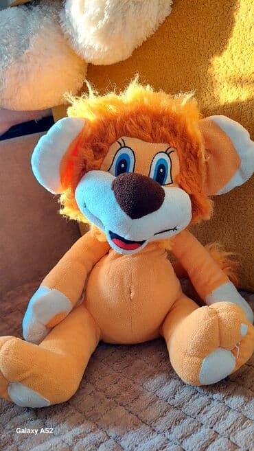 Pluş şir balışı/oyuncağı - Yumşaq teksturalı, toxunuşa xoş plüş