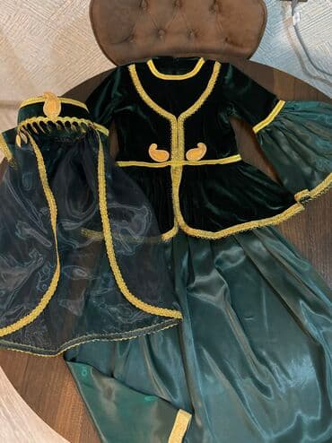 Milli kostyum, Qız üçün, 7 - 8 yaş, Yeni