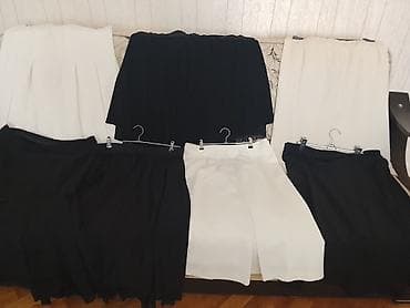 prada eynək: Qadın ətəkləri dəsti – qara və ağ rənglərdə 1ədəd - 0.50 gəpik - — 1