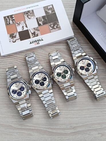 stok: Yeni, Qol saatı, Tissot, rəng - Mavi — 7