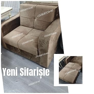 Kreslo-kravat, Bazalı, Təkərsiz, Taxta, Türkiyə, Zəmanətli