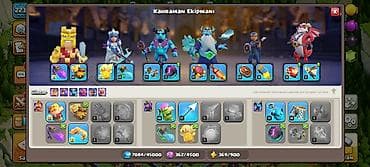 нижнее белье: Clash of Clans hesabı – Yüksək səviyyəli kənd və tam inkişaf etmiş — 5