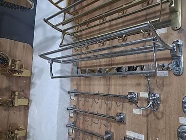 Divar quraşdırılan metal dəsmal rəfi, hamamda dəsmal və digər əşyaları lalafo.az -da Divar quraşdırılan metal dəsmal rəfi, hamamda dəsmal və digər əşyaları