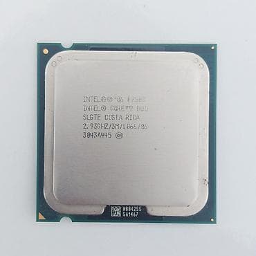 fire aparat: Prosessor Intel Core Duo Prosessor “LGA 775 İntel Core 2 Duo E7500”, 2 nüvə, İşlənmiş — 3