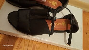 женские босоножки на широкую ногу: Размер: 37, цвет - Черный, Новый — 2