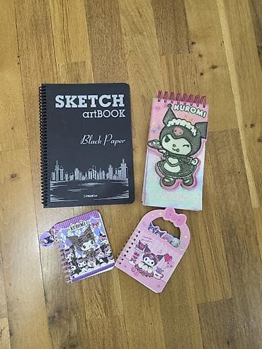 Dəftər və sketç dəftəri dəsti Məzmun: - SKETCH artBOOK – qara