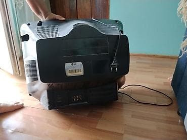 smart android box: LG katod-şüalı (CRT) televiziya - Marka/model: LG, CT-21F10EB — 2
