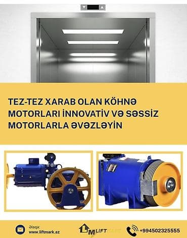 motor reduktor: Akış lift motorları, 2026 il, Orijinal, Türkiyə, Yeni — 9