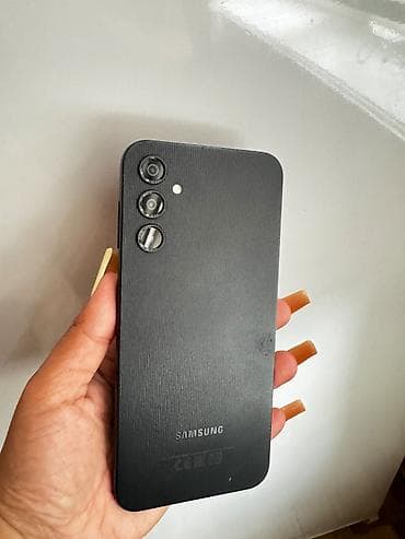 Samsung Galaxy A14 5G, 64 ГБ, цвет - Черный, Отпечаток пальца, Гарантия, Две SIM карты — 5