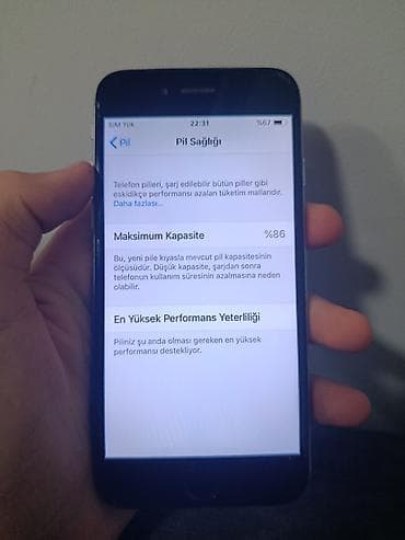 iphon 6 plus: IPhone 6, 16 GB, Qara, Barmaq izi — 3