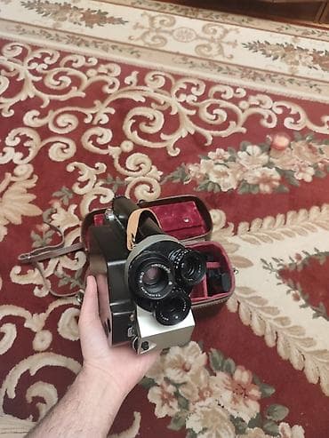 tərcümə foto: Kiev 16U 16mm filmli kino-kamera - 16 mm lentlə çəkiliş üçün sovet — 4