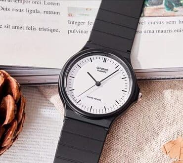 портсигар баку: Наручные часы, Casio, цвет - Черный — 5