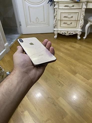 samovar satisi: IPhone Xs Max, Qızılı, Face ID — 3