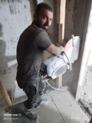 Digər tikinti xidmətləri: #Betonkesme #betondeşmə Beton kubik kərpic - dən kəsim deşim — 12