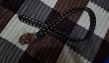 deri gödekceler: Kəmər, Təbii dəri, İşlənmiş — 1