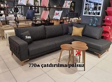 künc kabinet: Künc divan, Açılmayan, Parça, Pulsuz çatdırılma — 1
