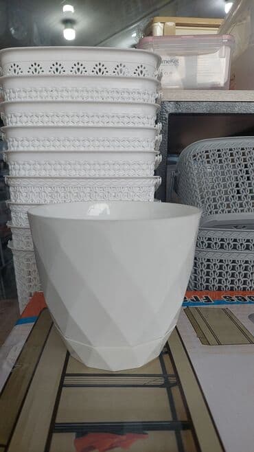 dipçək satışı: Dipçekler gül qabilar 30 sm 50 sm 70 sm 75 sm 85 sm 90 sm olculer var — 18