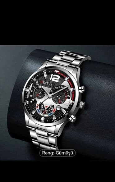 Yeni, Qol saatı, rəng - Gümüşü