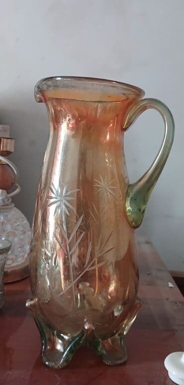 mürəbbə qabı azərbaycan dilində: Rəng - Narıncı, Şüşə — 1