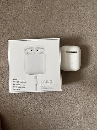 Apple AirPods (with Charging Case) — Model A2031/A2032, qutu komplekti — 3