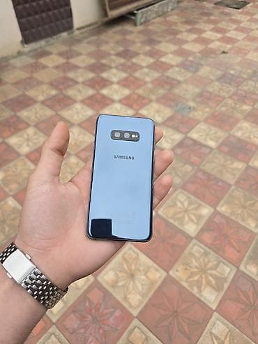 samsun not 10: Samsung Galaxy S10e, 128 GB, rəng - Mavi, Barmaq izi — 1