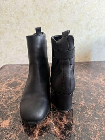 botlar: Qadın qara botlar – TEENS İzabel ayaqqabı evindən 93 m alınıb 45 m — 2