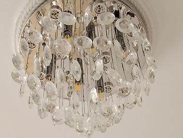 goy lampa: Çılçıraq, 10 və daha çox lampa, Xrustal — 2