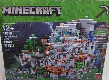 Lincoln: Майнкрафт конструктор.Это конструктор Minecraft "Горная пещера" — 2