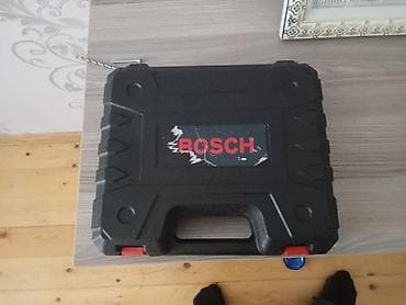 bosch drel: Elektrik alətləri dəsti - Bosch bucaqslı daşlayıcı (UŞM). Etiketdəki — 2