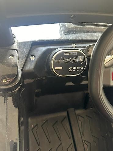 elekt: Uşaqlar üçün elektrikli minik maşını – “Off-Road 615” - Korpus: qara — 5