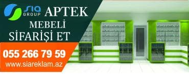 aptek mebeli: Vitrin mebel polkalar — 1