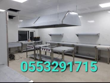 Оборудование для ресторанов, кафе: Resdaran kafe avdanlqqlarin sifarişle yiğilmasi qiymetler bir başa sex — 1