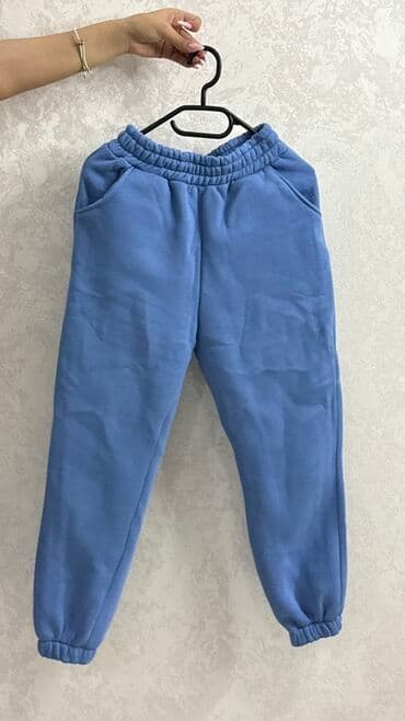 Unisex idman dəsti – göy rəng Dəst tərkibi: - Kapüşonlu sweatşört — 3