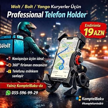 velosiped telefon tutacağı: Peşəkar Telefon Tutacağı – moto və velosiped üçün universal model - — 1